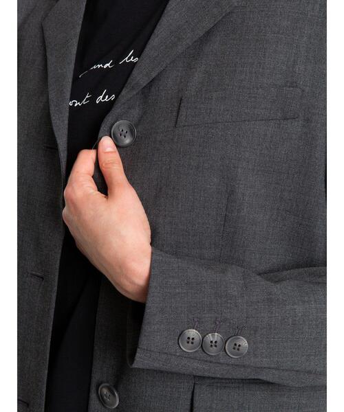 agnes b.(アニエスベー)の「TBK4 MANTEAU ウールチェスターコート(チェスターコート・レディース・グレー・40/38/42/36)」の5枚目の写真