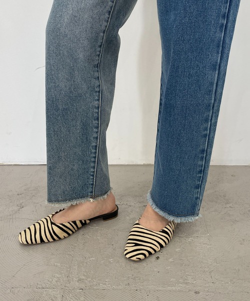 CAPRICIEUX LE'MAGE（カプリシューレマージュ）の「リメイク風デニム（デニムパンツ・レディース・ブルー・38/36）」の8枚目の写真