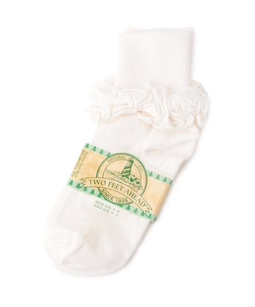 BEAMS BOY（ビームスボーイ）の「TWO FEET AHEAD / Fun&Fancy（ソックス/靴下・レディース・ホワイト・ONE SIZE）」の5枚目の写真