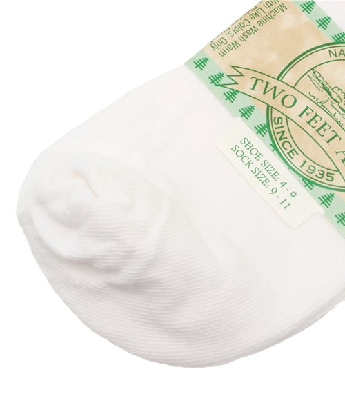 BEAMS BOY（ビームスボーイ）の「TWO FEET AHEAD / Fun&Fancy（ソックス/靴下・レディース・ホワイト・ONE SIZE）」の3枚目の写真