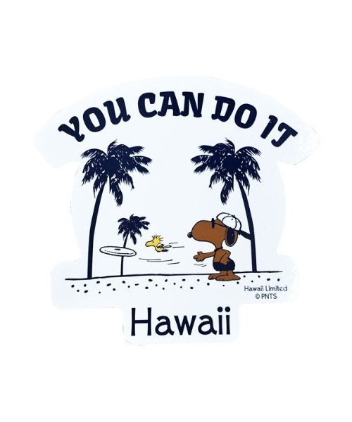 SURF'S UP PEANUTS（サーフズアップピーナッツ）の「【SURF'S UP PEANUTS】STICKER / YOU CAN DO IT（ステッカー/テープ・メンズ・ナチュラル・FREE）」の2枚目の写真