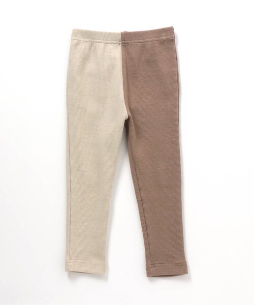 BREEZE（ブリーズ）の「/DAISUKI リブパンツ（その他パンツ・キッズ・ブラック/ベージュ/ブラウン/グレー/カーキ/ピンク/ターコイズブルー/イエロー/アイボリー/レインボー/レンガ・90/100/110/120/80/130/70）」の19枚目の写真