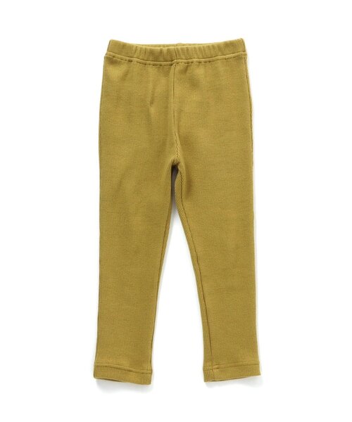 BREEZE（ブリーズ）の「/DAISUKI リブパンツ（その他パンツ・キッズ・ブラック/ベージュ/ブラウン/グレー/カーキ/ピンク/ターコイズブルー/イエロー/アイボリー/レインボー/レンガ・90/100/110/120/80/130/70）」の21枚目の写真