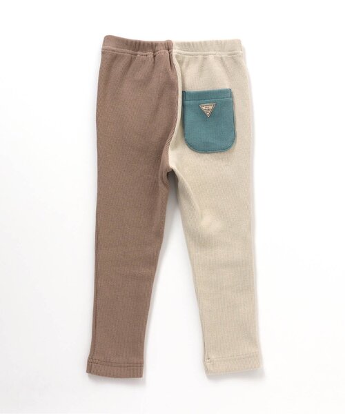 BREEZE（ブリーズ）の「/DAISUKI リブパンツ（その他パンツ・キッズ・ブラック/ベージュ/ブラウン/グレー/カーキ/ピンク/ターコイズブルー/イエロー/アイボリー/レインボー/レンガ・90/100/110/120/80/130/70）」の22枚目の写真