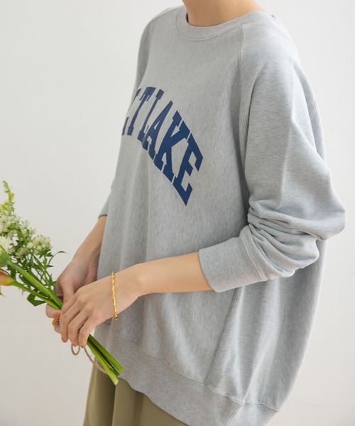 URBAN RESEARCH（アーバンリサーチ）の「Vintageロゴ スウェット（スウェット・レディース・グレー/ピンク/グリーン・FREE）」の12枚目の写真