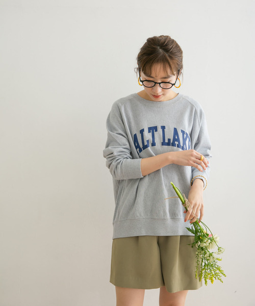 URBAN RESEARCH（アーバンリサーチ）の「Vintageロゴ スウェット（スウェット・レディース・グレー/ピンク/グリーン・FREE）」の17枚目の写真
