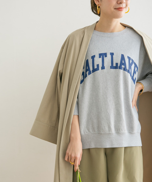 URBAN RESEARCH（アーバンリサーチ）の「Vintageロゴ スウェット（スウェット・レディース・グレー/ピンク/グリーン・FREE）」の18枚目の写真