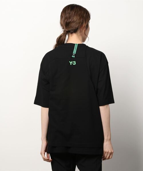 トップス Y-3 W CH2 DRY CREPE JERSEY SS TEE Y-3（ワイスリー）の「W CH2 DRY CREPE JERSEY SS TEE（Tシャツ