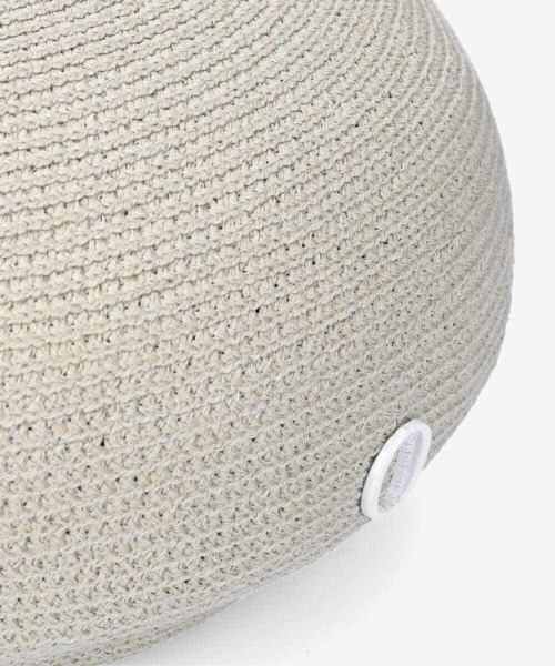 Chapeau d' O(シャポードオー)の「Chapeau d' O Silk Braid Beret(ハンチング/ベレー帽・レディース・ライトグレー/ブラック/パープル・M/57.5cm)」の16枚目の写真