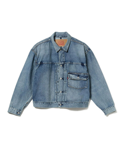 Levis(R)×BEAMS別注superwide trucker Levi's(R) × BEAMS / 別注 Super Wide Trucker