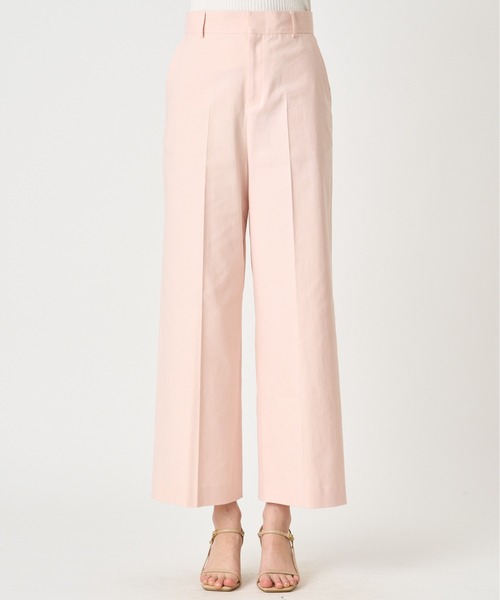 ANAYI(アナイ)の「ストレッチツイル パンツ(その他パンツ・レディース・ベージュ/ピンク・38/36)」の7枚目の写真