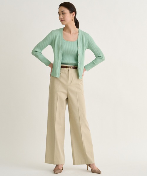 ANAYI(アナイ)の「ストレッチツイル パンツ(その他パンツ・レディース・ベージュ/ピンク・38/36)」の18枚目の写真