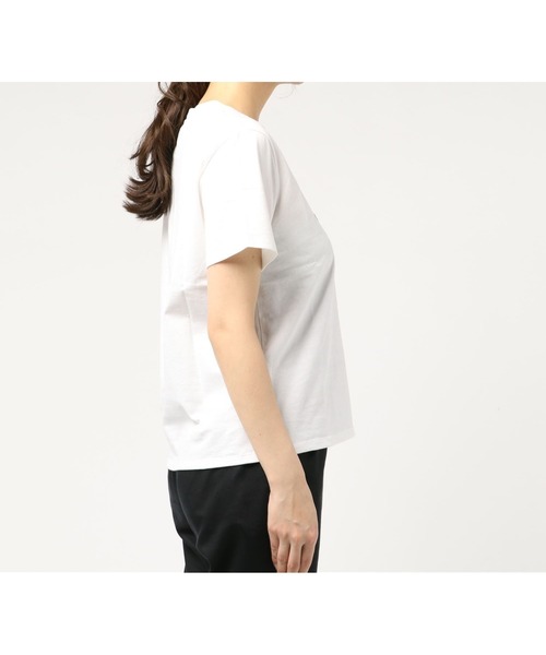 A.P.C.（アーペーセー）の「T-SHIRT RUE MADAME FEMME（Tシャツ/カットソー・レディース・ホワイト/ネイビー・S/L/M）」の6枚目の写真