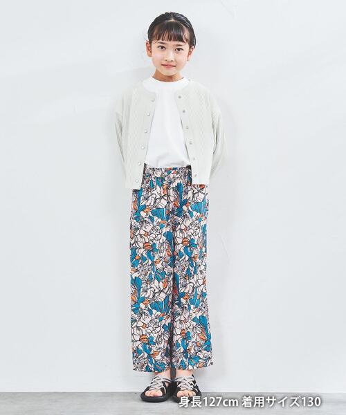 coen(コーエン)の「【coen キッズ/ジュニア】総柄プリントストレートパンツ(その他パンツ・キッズ・ベージュ/ネイビー・100/120/110/130/150/140)」の12枚目の写真