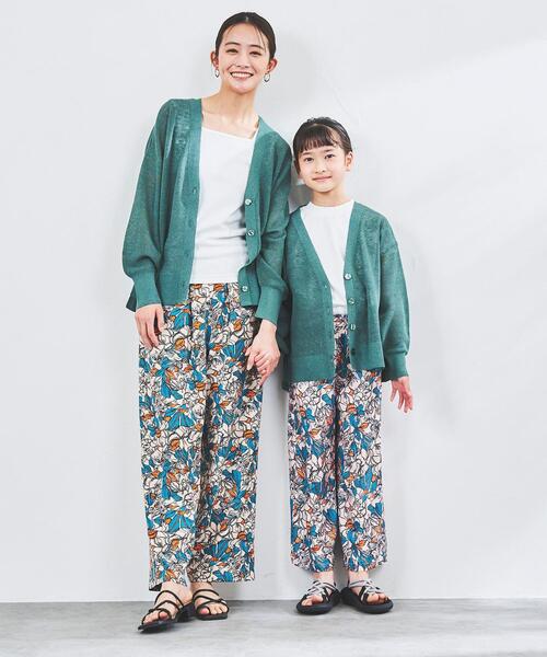 coen(コーエン)の「【coen キッズ/ジュニア】総柄プリントストレートパンツ(その他パンツ・キッズ・ベージュ/ネイビー・100/120/110/130/150/140)」の8枚目の写真