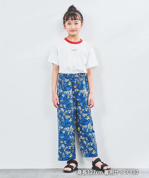 coen(コーエン)の「【coen キッズ/ジュニア】総柄プリントストレートパンツ(その他パンツ・キッズ・ベージュ/ネイビー・100/120/110/130/150/140)」の10枚目の写真