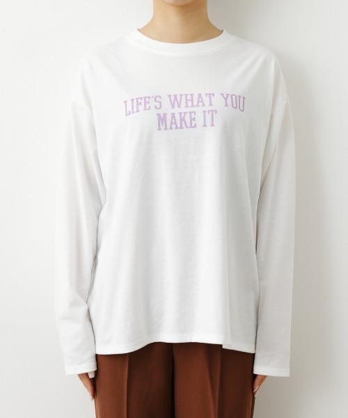セール】アソートロングTシャツ&ニットカーディガンセット