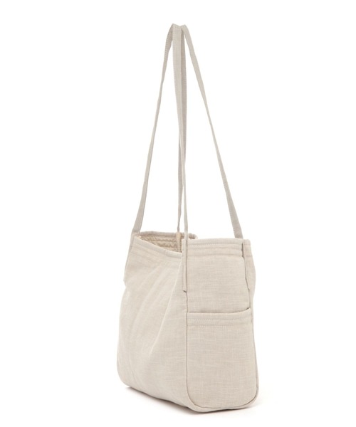 studio CLIP(スタディオクリップ)の「リネン中綿BIGトートバッグ(トートバッグ・レディース・ベージュ/サックスブルー/キャメル・FREE)」の5枚目の写真