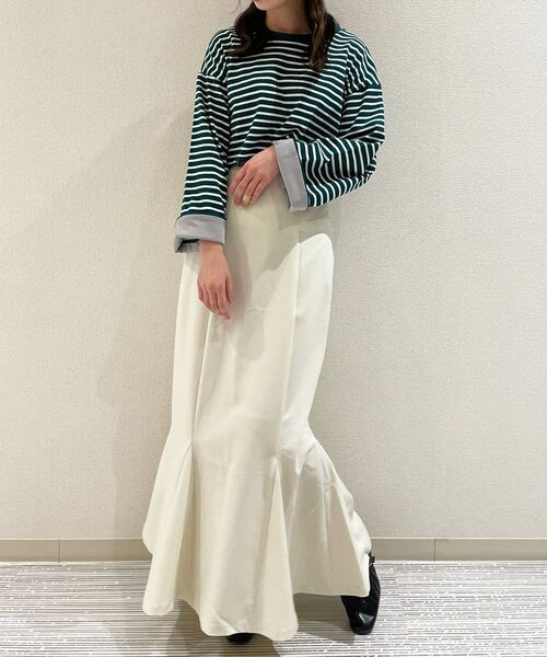 MAJESTIC LEGON（マジェスティックレゴン）の「はなやかカラーマーメイドスカート（スカート・レディース・ピンク/イエロー/アイボリー・MEDIUM）」の9枚目の写真