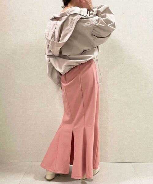 MAJESTIC LEGON（マジェスティックレゴン）の「はなやかカラーマーメイドスカート（スカート・レディース・ピンク/イエロー/アイボリー・MEDIUM）」の20枚目の写真