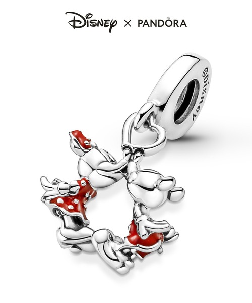 PANDORA（パンドラ）の「ディズニー ミッキー ＆ ミニー チャーム