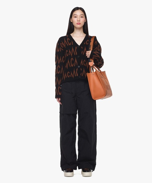 MCM（エムシーエム）の「ミュンヘン トート - スペイン製カーフレザー（トートバッグ・レディース・ブラウン・LARGE）」の6枚目の写真