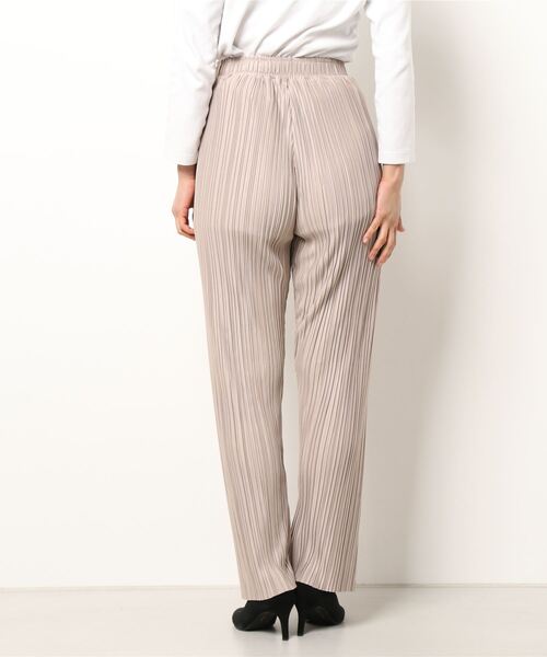 Honeys(ハニーズ)の「プリーツパンツ(その他パンツ・レディース・ブラック/ブルー/グリーン/グレイッシュベージュ・S/M/L)」の5枚目の写真