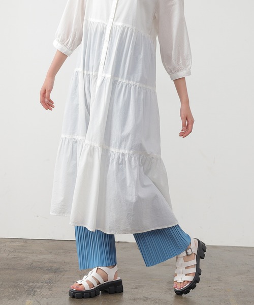 Honeys(ハニーズ)の「プリーツパンツ(その他パンツ・レディース・ブラック/ブルー/グリーン/グレイッシュベージュ・S/M/L)」の22枚目の写真