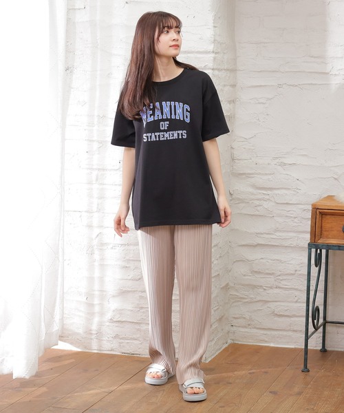 Honeys(ハニーズ)の「プリーツパンツ(その他パンツ・レディース・ブラック/ブルー/グリーン/グレイッシュベージュ・S/M/L)」の16枚目の写真