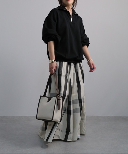 sakishimatokyo（サキシマトーキョー）の「ボリュームマキシスカート/タフタスカート（スカート・レディース・ホワイト/ネイビー/ブラック/ブルー/オレンジ/グリーン/キャメル・FREE/S）」の8枚目の写真