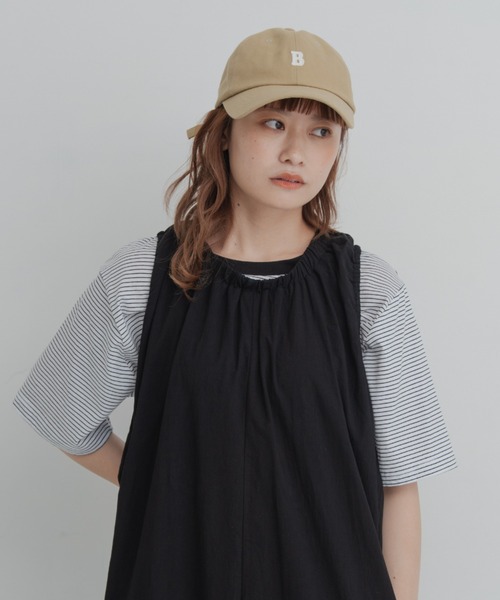 MERLOT(メルロー)の「【夏のスタイリングに欠かせない】ベーシックボーダーT(Tシャツ/カットソー・レディース・ブラック/イエロー/ブルー・FREE)」の4枚目の写真