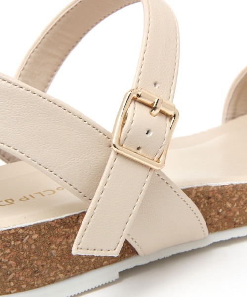 studio CLIP(スタディオクリップ)の「クッションウェッジサンダル(サンダル・レディース・ブラック/アイボリー/グリーン・X-LARGE/LARGE/MEDIUM)」の6枚目の写真