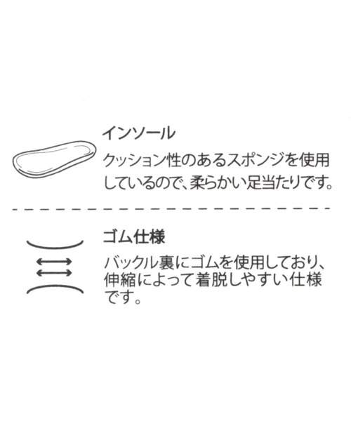 studio CLIP(スタディオクリップ)の「クッションウェッジサンダル(サンダル・レディース・ブラック/アイボリー/グリーン・X-LARGE/LARGE/MEDIUM)」の8枚目の写真