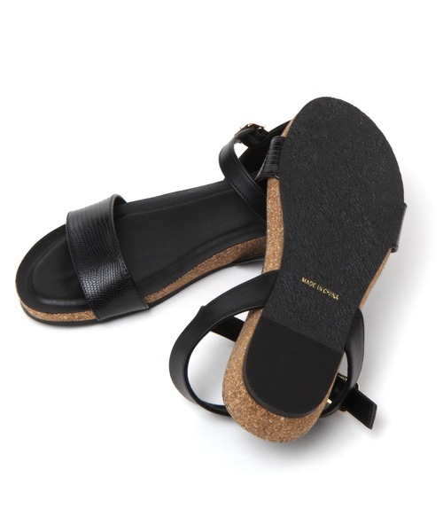 studio CLIP(スタディオクリップ)の「クッションウェッジサンダル(サンダル・レディース・ブラック/アイボリー/グリーン・X-LARGE/LARGE/MEDIUM)」の7枚目の写真