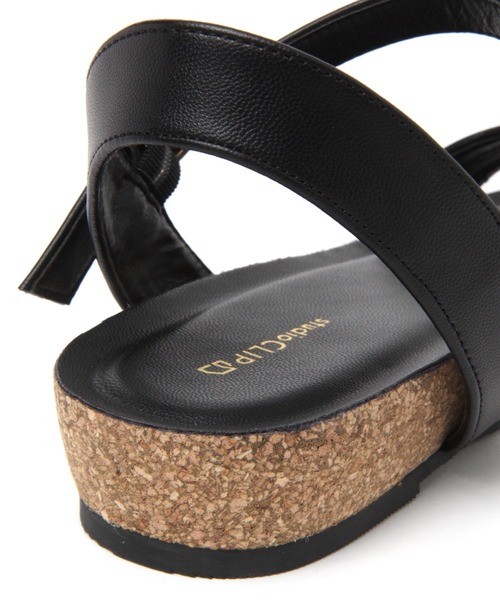 studio CLIP(スタディオクリップ)の「クッションウェッジサンダル(サンダル・レディース・ブラック/アイボリー/グリーン・X-LARGE/LARGE/MEDIUM)」の12枚目の写真