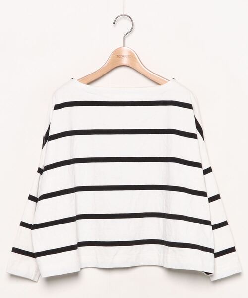 セール ブランド古着 ボーダー柄長袖カットソー Tシャツ カットソー Traditional Weatherwear トラディショナルウェザーウェア のファッション通販 Zozoused