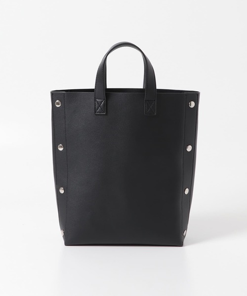 SENSE OF PLACE by URBAN RESEARCH（センスオブプレイスバイアーバンリサーチ）の「リベットデザインショルダートートバッグ（トートバッグ・メンズ・ブラック/グリーン・ONE）」の7枚目の写真