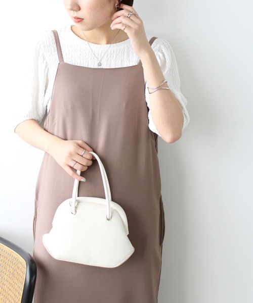 GeeRA（ジーラ）の「マキシキャミソールワンピース（ワンピース・レディース・モカ/アイボリー/ブラック・MEDIUM/LARGE/X-LARGE）」の5枚目の写真