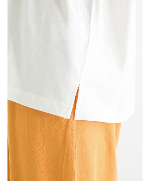 Samansa Mos2（サマンサ モスモス）の「配色ロゴTシャツ（ニット/セーター・レディース・オレンジ/ピンク/グレー/ブラック・ﾌﾘ-）」の21枚目の写真