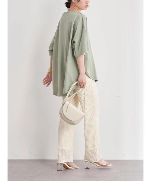 earth music&ecology（アースミュージックアンドエコロジー）の「レースプリーツパンツ（その他パンツ・レディース・ブラック/アイボリー/ライトブラウン・FREE）」の17枚目の写真