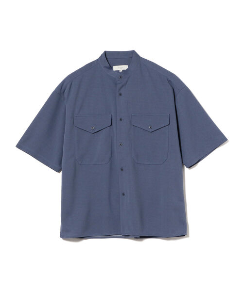 B:MING by BEAMS(ビーミングバイビームス)の「B:MING by BEAMS / 梨地 バンドカラー CPOシャツ(シャツ/ブラウス・メンズ・ブラック/ブラウン系その他4/ブルー系その他4・SMALL/MEDIUM/X-LARGE/LARGE)」の18枚目の写真
