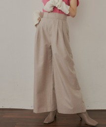 ハイウエストワイドパンツ