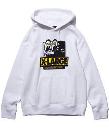 XLARGE | XLARGE×MOONEYES / MOON OG PULLOVER HOOD SWEAT / ムーンアイズ(パーカー)
