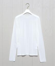 H　BEAUTY&YOUTH UNITED ARROWS | ＜H＞SHEER CREW NECK PULLOVER/カットソー(Tシャツ/カットソー)