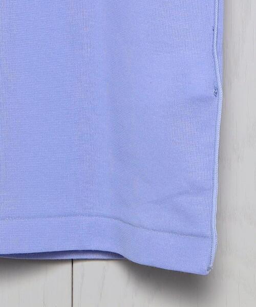 H BEAUTY&YOUTH UNITED ARROWS(エイチビューティーアンドユースユナイテッドアローズ)の「<H>SHEER CREW NECK PULLOVER/カットソー:(Tシャツ/カットソー・レディース・ホワイト/ブラック/パープル・FREE)」の7枚目の写真