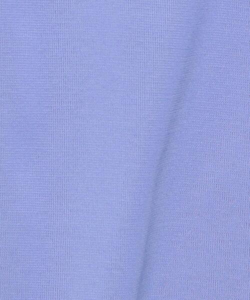 H BEAUTY&YOUTH UNITED ARROWS(エイチビューティーアンドユースユナイテッドアローズ)の「<H>SHEER CREW NECK PULLOVER/カットソー:(Tシャツ/カットソー・レディース・ホワイト/ブラック/パープル・FREE)」の8枚目の写真