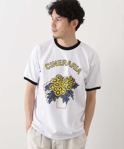 niche.（ニッチ）の「【niche.USA / ニッチ】Potted Ringer-CINE/YELLOW（Tシャツ/カットソー・メンズ・ネイビー・MEDIUM/LARGE）」の16枚目の写真