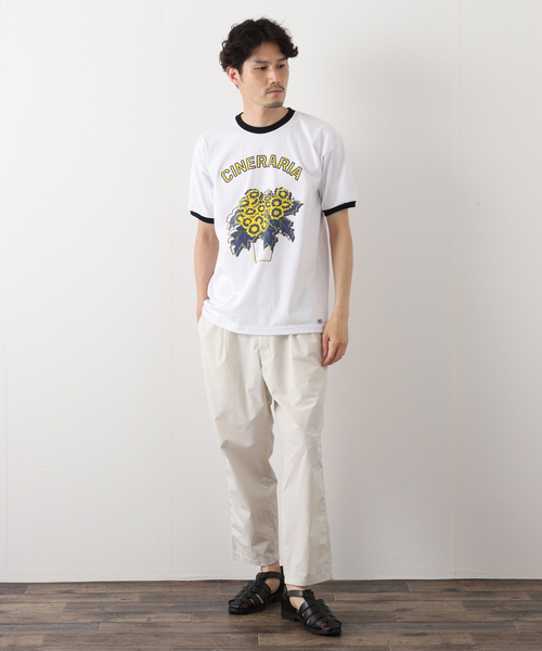 niche.（ニッチ）の「【niche.USA / ニッチ】Potted Ringer-CINE/YELLOW（Tシャツ/カットソー・メンズ・ネイビー・MEDIUM/LARGE）」の15枚目の写真