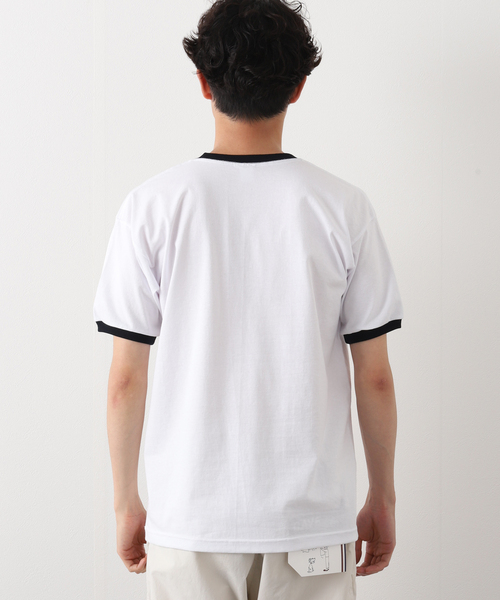 niche.（ニッチ）の「【niche.USA / ニッチ】Potted Ringer-CINE/YELLOW（Tシャツ/カットソー・メンズ・ネイビー・MEDIUM/LARGE）」の12枚目の写真