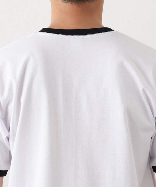 niche.（ニッチ）の「【niche.USA / ニッチ】Potted Ringer-CINE/YELLOW（Tシャツ/カットソー・メンズ・ネイビー・MEDIUM/LARGE）」の10枚目の写真